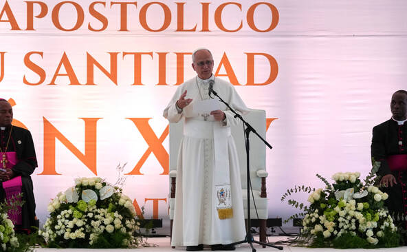 En Guinée équatoriale, le pape appelle au « droit » et à la « justice »