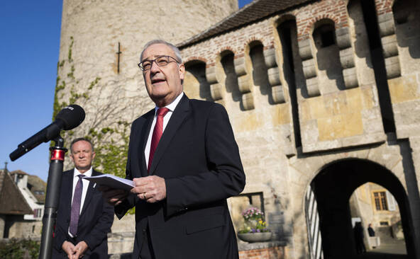 Le Conseil fédéral à Estavayer-le-Lac pour sa séance extra-muros