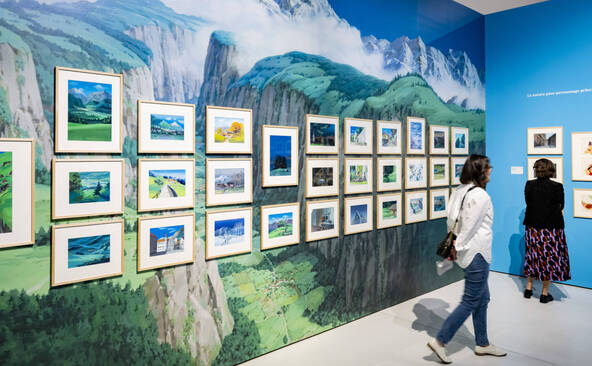 Les studios d'animation Ghibli s'invitent au mudac de Lausanne