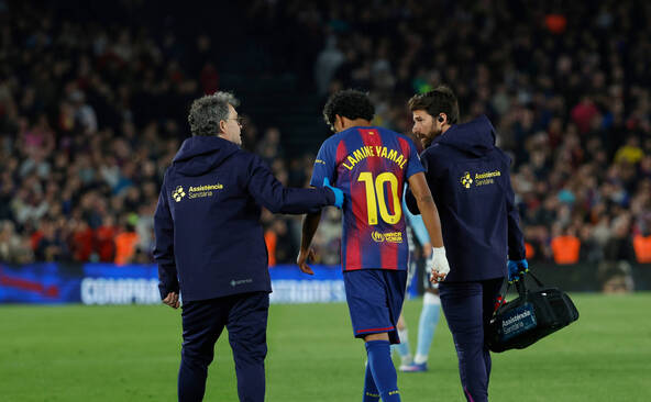 Yamal forfait pour la fin de la saison, à voir pour le Mondial