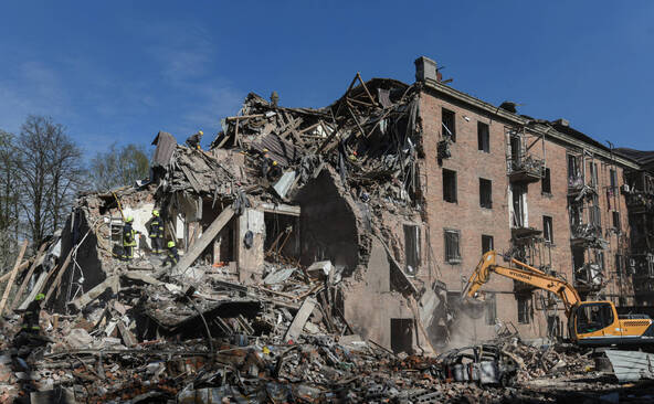 Ukraine: 5 morts et 34 blessés dans des frappes russes à Dnipro