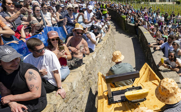 Les tracassets ont déferlé sur Epesses (VD) samedi