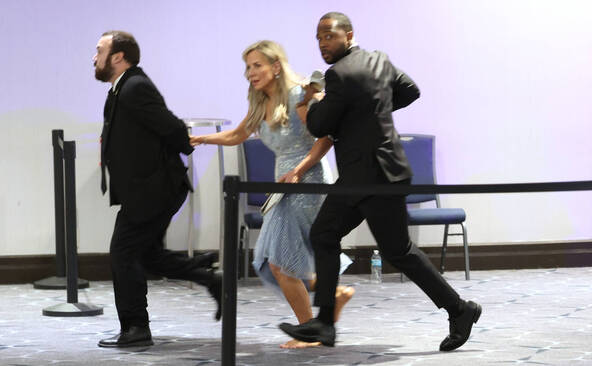 Stupeur et chaos au grand dîner annuel du Tout-Washington