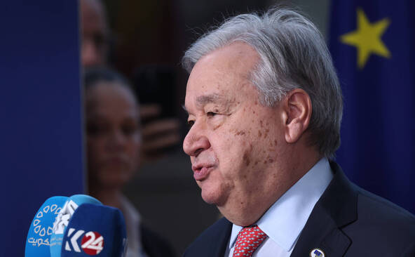 Armes nucléaires: la crédibilité s'effrite, selon Antonion Guterres