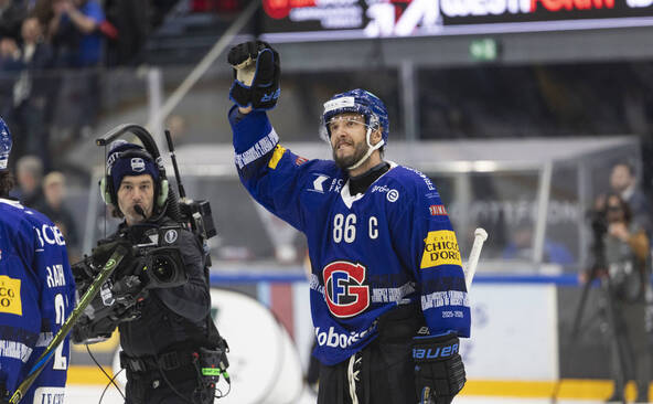 Un ultime tour d'honneur pour Julien Sprunger