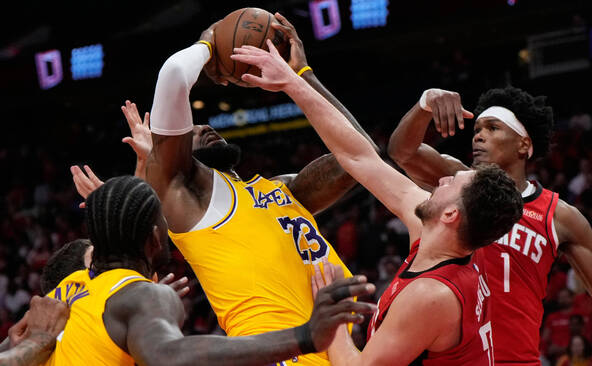 Les Rockets éliminés en 6 matches par les Lakers