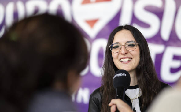 Eurovision: Veronica Fusaro prend le train pour Vienne