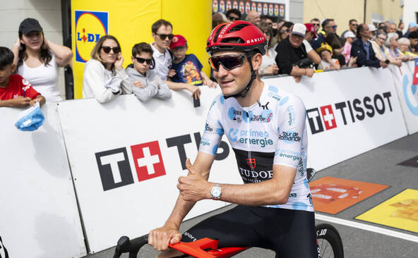 La belle semaine de Thalmann, meilleur grimpeur du Tour de Romandie