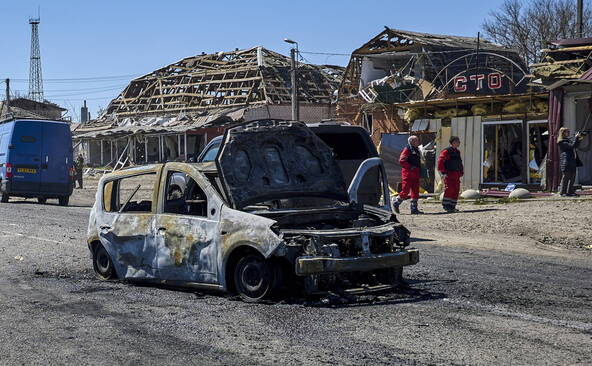 Des attaques russes font neuf morts dans deux villes en Ukraine