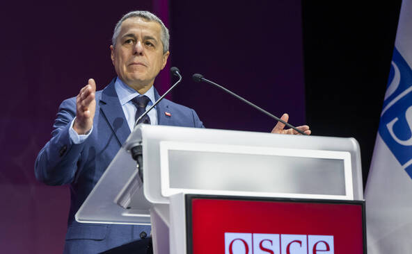 Cassis veut que l'OSCE anticipe les défis technologiques à venir