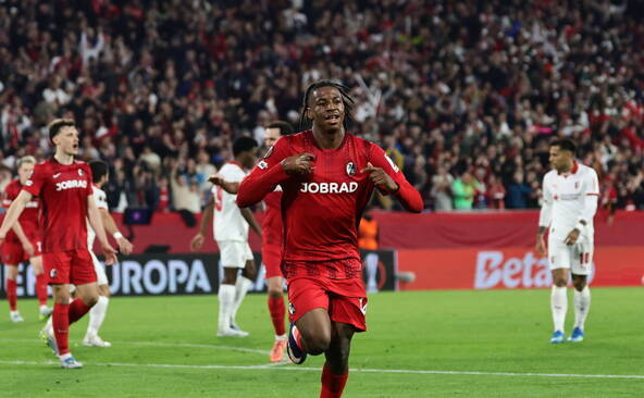 Manzambi envoie le SC Fribourg en finale de l'Europa League
