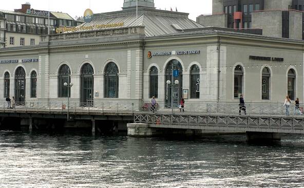 Genève: art et industrie conjugués au Pont de la Machine