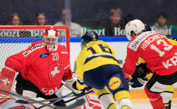 La Suisse s'incline 3-0 devant la Suède