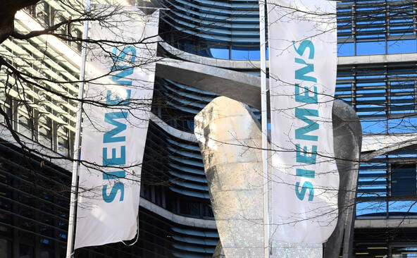 Siemens: bond de 18% des commandes au deuxième trimestre