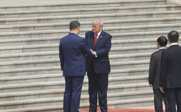 Xi accueille Trump à Pékin pour un sommet des grandes puissances