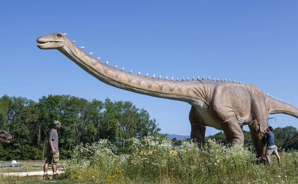 Un nouveau dinosaure géant identifié en Thaïlande: le nagatitan