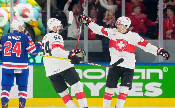 Débuts parfaits pour la Suisse, qui bat les Etats-Unis