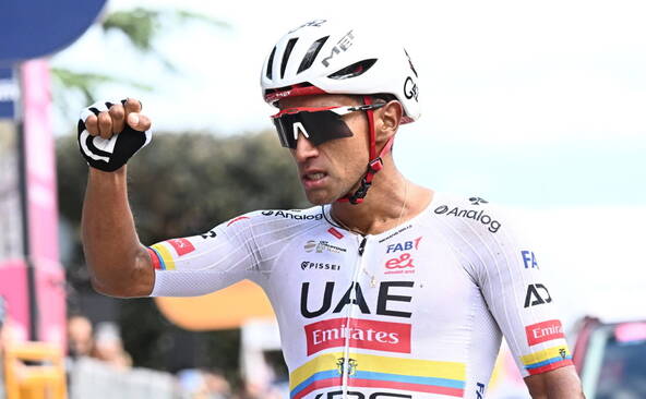Et de trois pour Jhonatan Narvaez, encore vainqueur sur le Giro