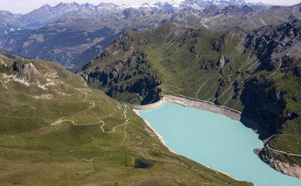 Le barrage de Moiry (VS) devrait être rehaussé de neuf mètres
