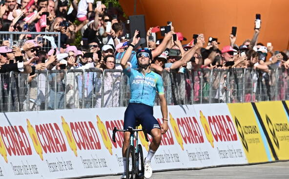 Bettiol remporte la 13e étape du Giro