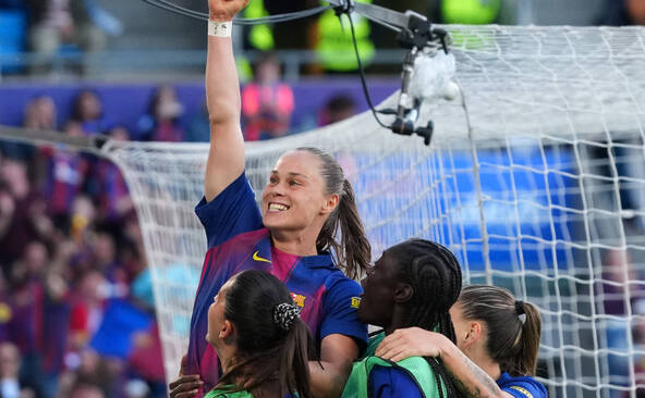 Sydney Schertenleib remporte la Ligue des champions avec le Barça