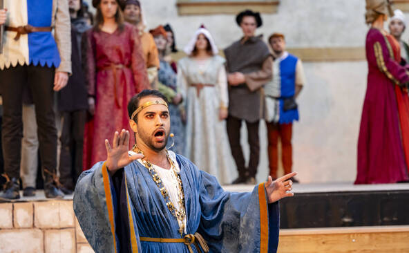 Un opéra historique inédit dans la cour du château de Grandson