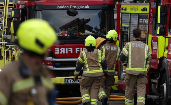 Incendie dans un supermarché casher dans le nord de Londres