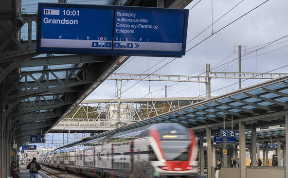 Nombreux chantiers sur le réseau ferroviaire romand cet été