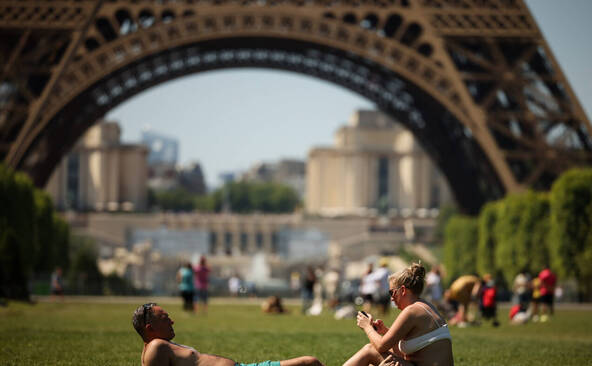 Plus de la moitié de la France a connu un record mensuel de chaleur
