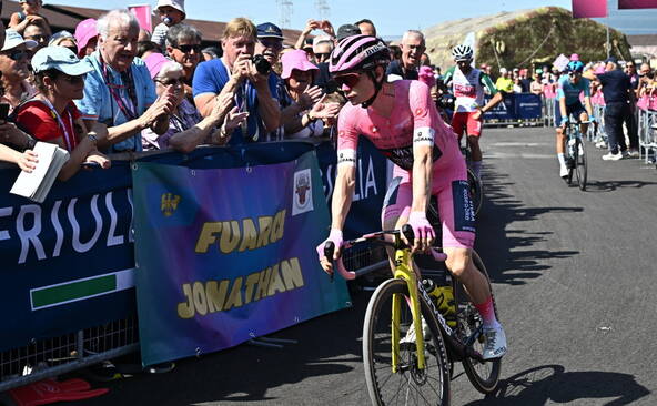 Giro: Vingegaard sécurise sa victoire finale