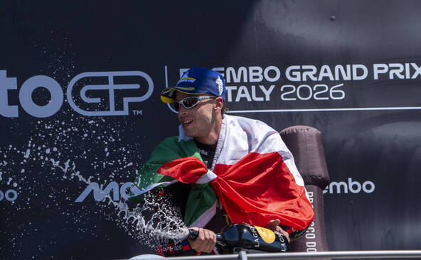 Marco Bezecchi s'impose sur ses terres