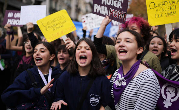 Argentine: marches contre les violences faites aux femmes