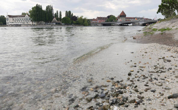 Malgré la pluie, le niveau des lacs et fleuves reste bas