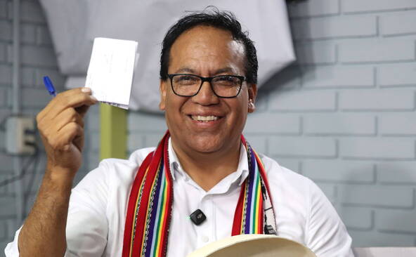 Présidentielle au Pérou: Roberto Sanchez passe en tête