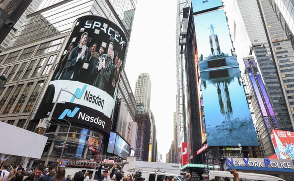 SpaceX réalise un décollage historique à Wall Street