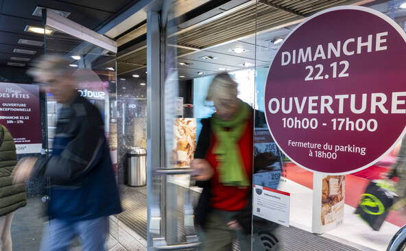 Oui à l'ouverture des magasins deux dimanches par an