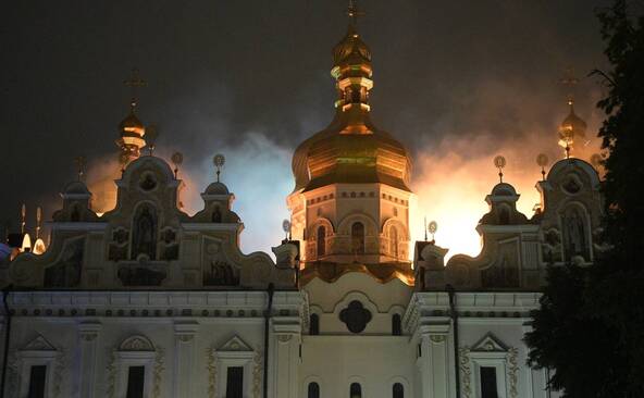 Une attaque de missiles en cours sur Kiev