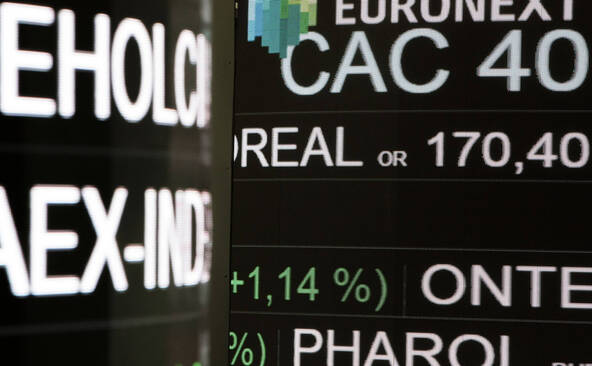 Les Bourses soulagées après l'annonce d'un accord au Moyen-Orient