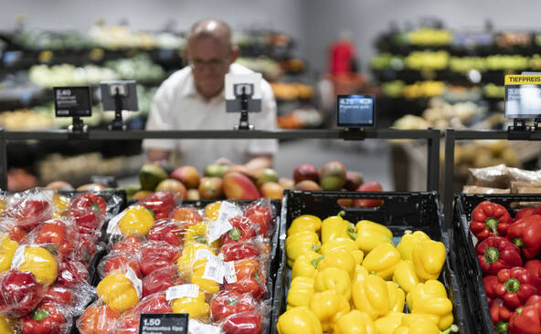 Le sac à nouveau compris dans le poids net des fruits et légumes