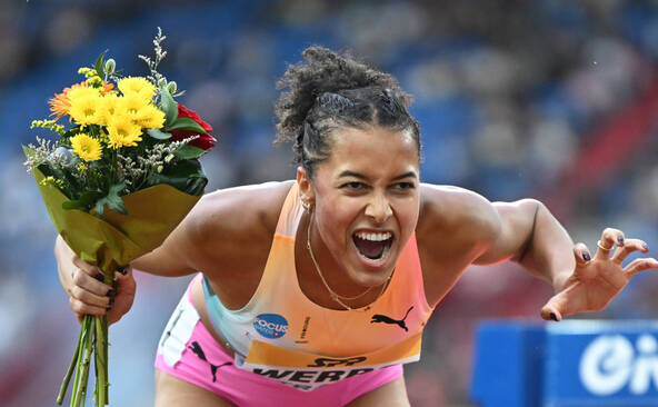 Audrey Werro écrase le 800 m, Del Ponte 7e du 100 m