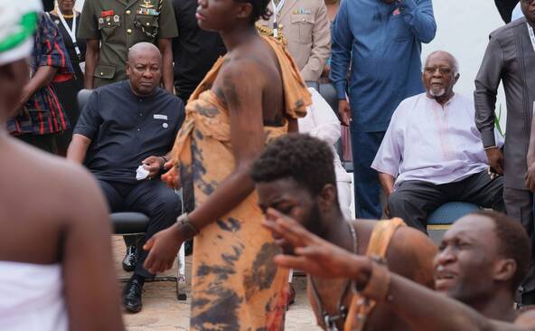 Au Ghana, on commémore la fin de l'esclavage aux Etats-Unis