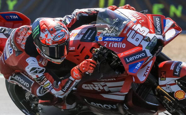Francesco Bagnaia remporte le sprint à Brno