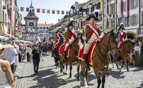 La bataille de Morat (FR) commémorée par 5000 personnes