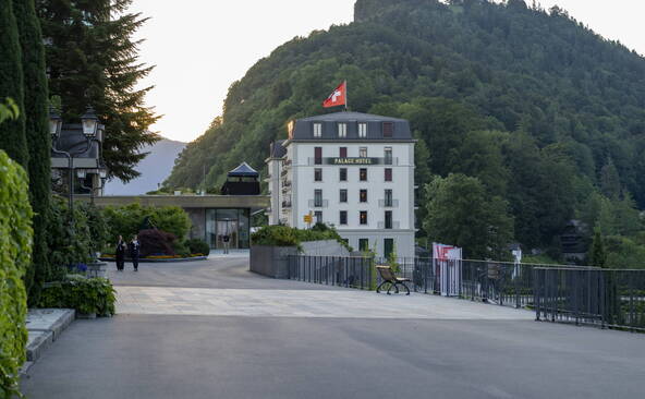 Début du sommet du Bürgenstock (NW) entre Washington et Téhéran