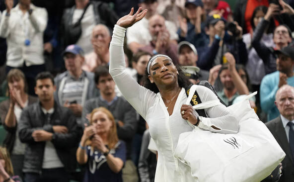 Serena Williams de retour en simple à Wimbledon
