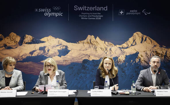 Le Conseil fédéral soutient l'organisation des JO d'hiver 2038