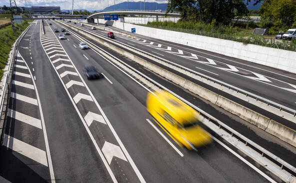 Contournement Genève: large alliance contre l'élargissement de l'A1
