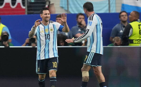 Un 17e but pour Messi en phase finale
