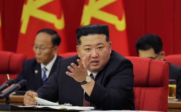 Kim veut une Corée du Nord plus forte face au risque de « guerre »