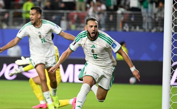 L'Algérie s'impose sans briller et grâce à deux corners